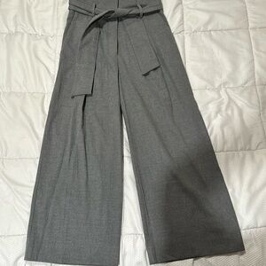 H&M Grey wide leg pants